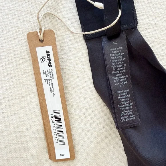 Skims Ultimate Balconette Push Up Bra 34C - Picture 7 of 8